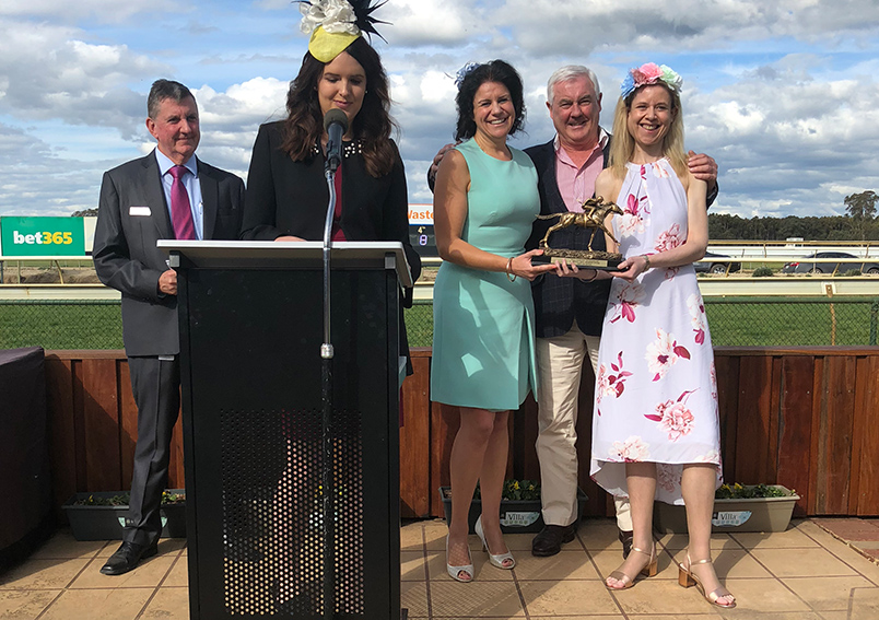 marshalls+dent+wilmoth attends Benalla Gold Cup Race Day