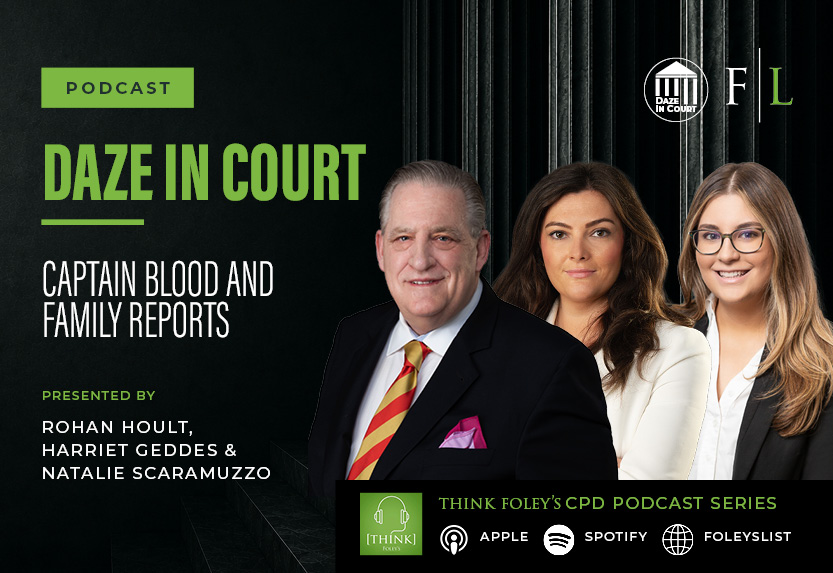 Family Law Senior Associate Natalie Scaramuzzo joins the Foley’s List Podcast